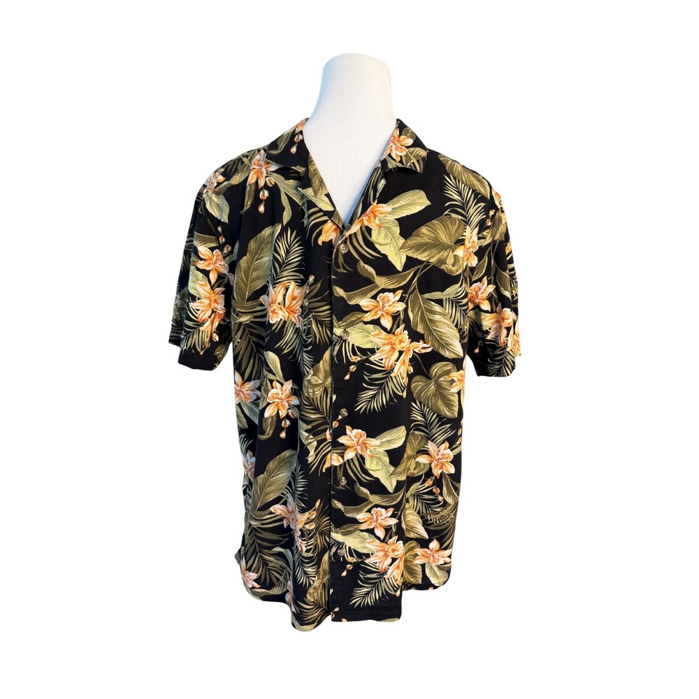 Old Navy Tropical‎ Hawaiian Camp Shirt SMALL Blokecore Colorful Cruise Travel